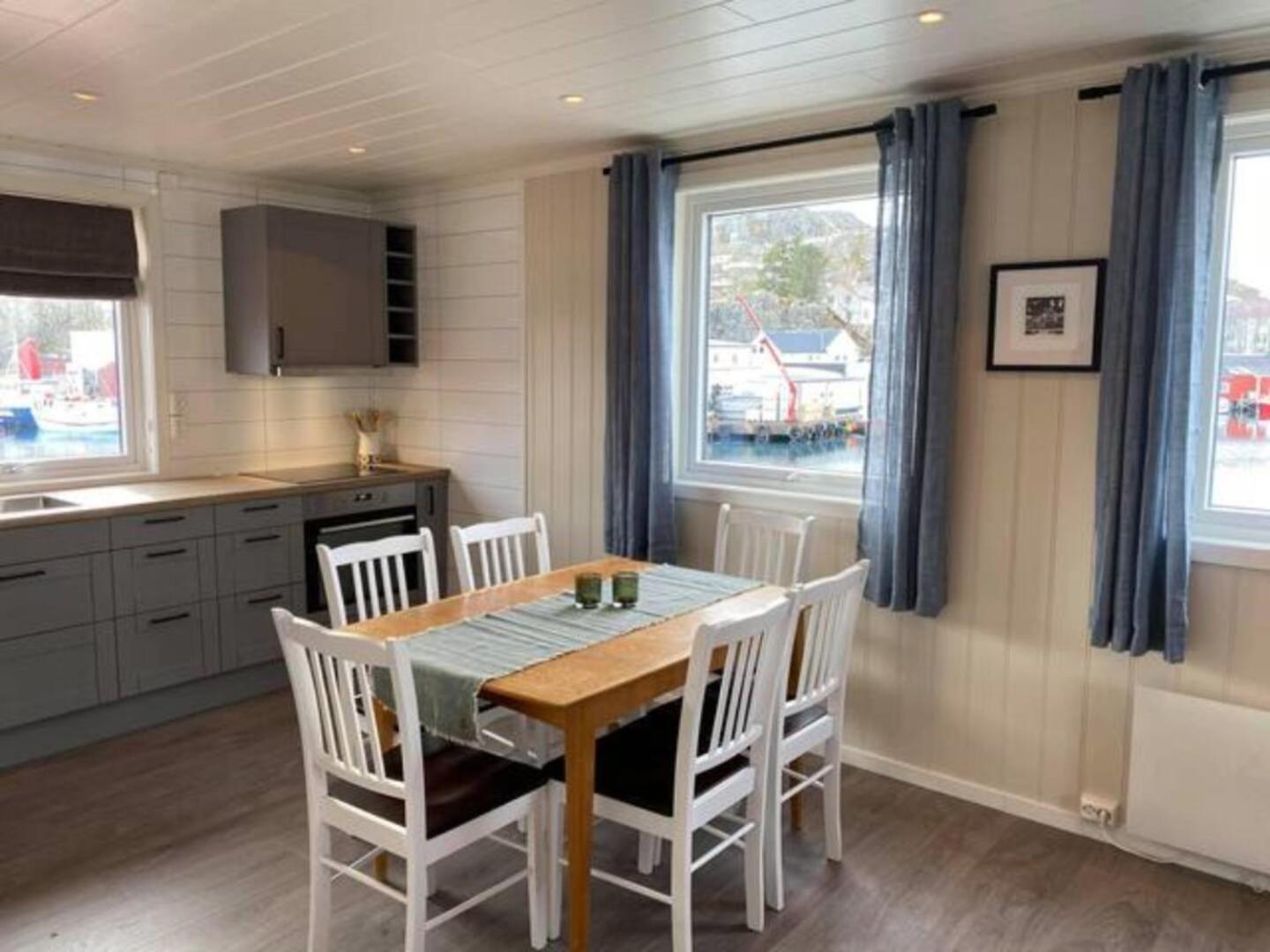 Damperiholmen Cabin Sund  Buitenkant foto
